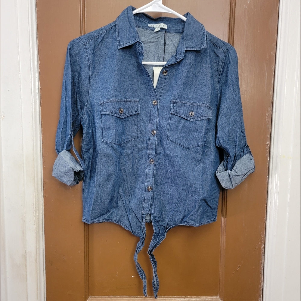 Denim shirt